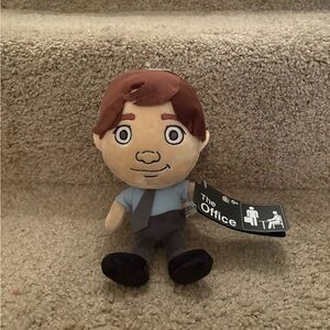 NWT Rare PhatMojo Jim Halpert Plush The Office